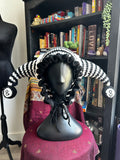 Trippy Balls | Crochet Jester Hat with 8 Ball Squeakers Inside