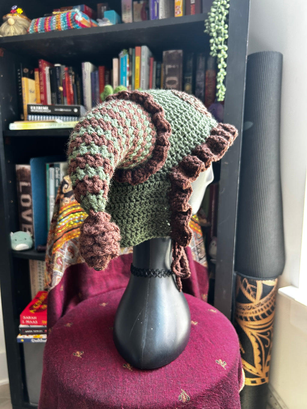 Crochet Jester Hat | Evergreen