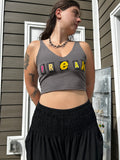 Upcycled Cotton Tank Top | Freak Crop Top