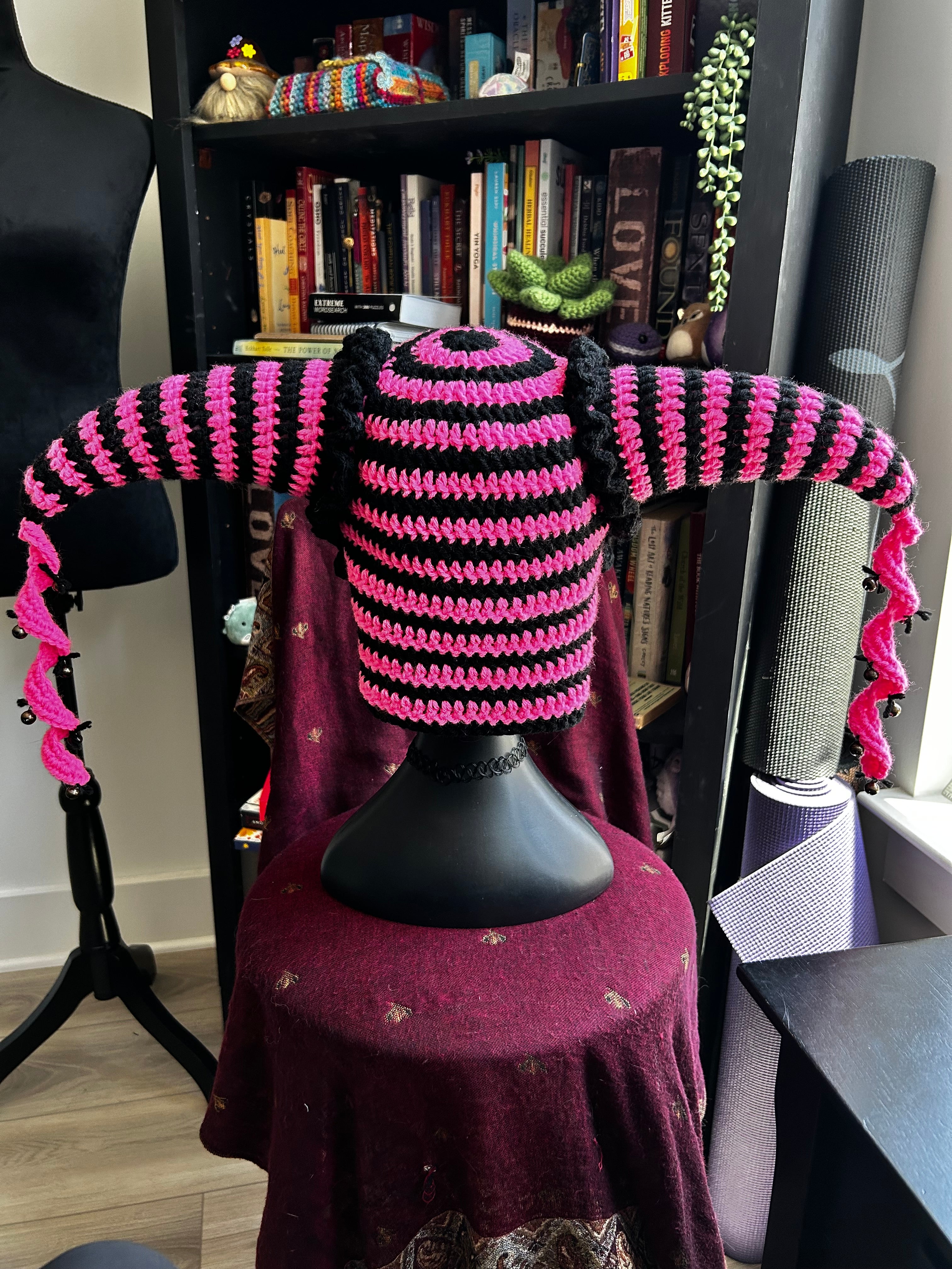 Spinel Jester Hat | Crochet Jester Hat