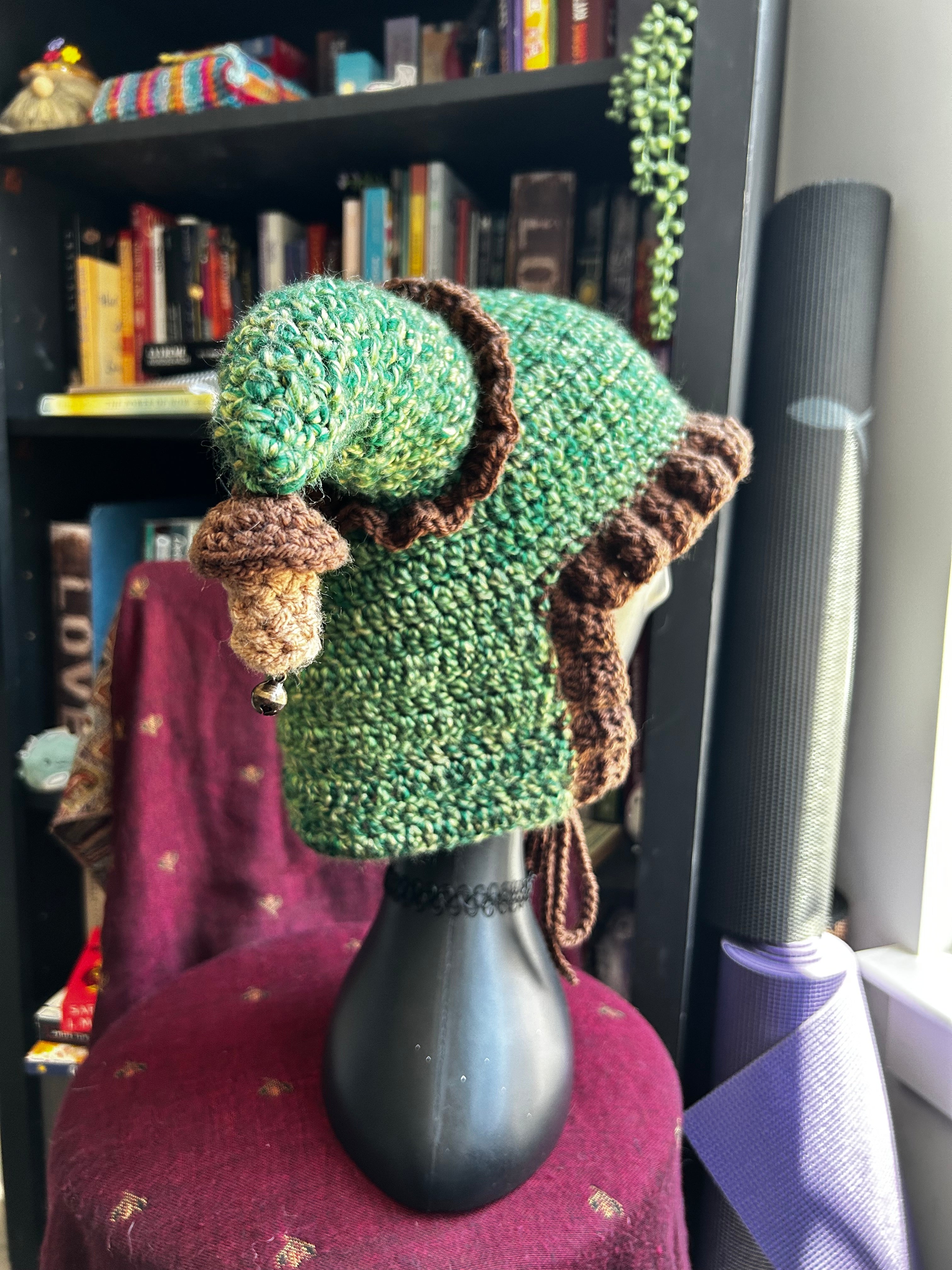 Tree Hugger Jester Hat | Crochet Jester Hat