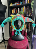 Crochet Jester Hat | Sweet Tart