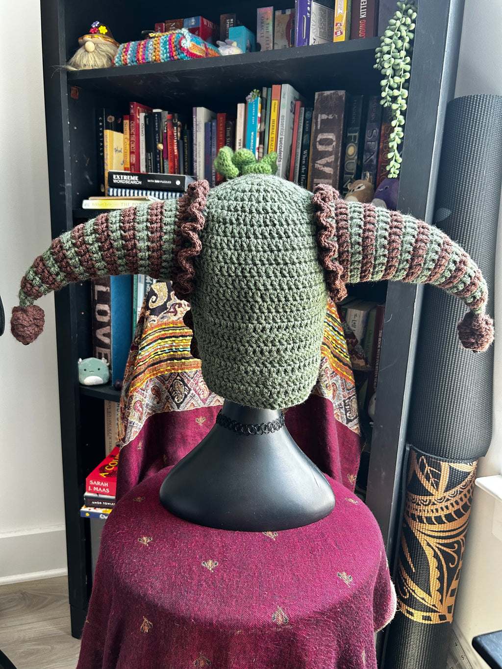 Crochet Jester Hat | Evergreen