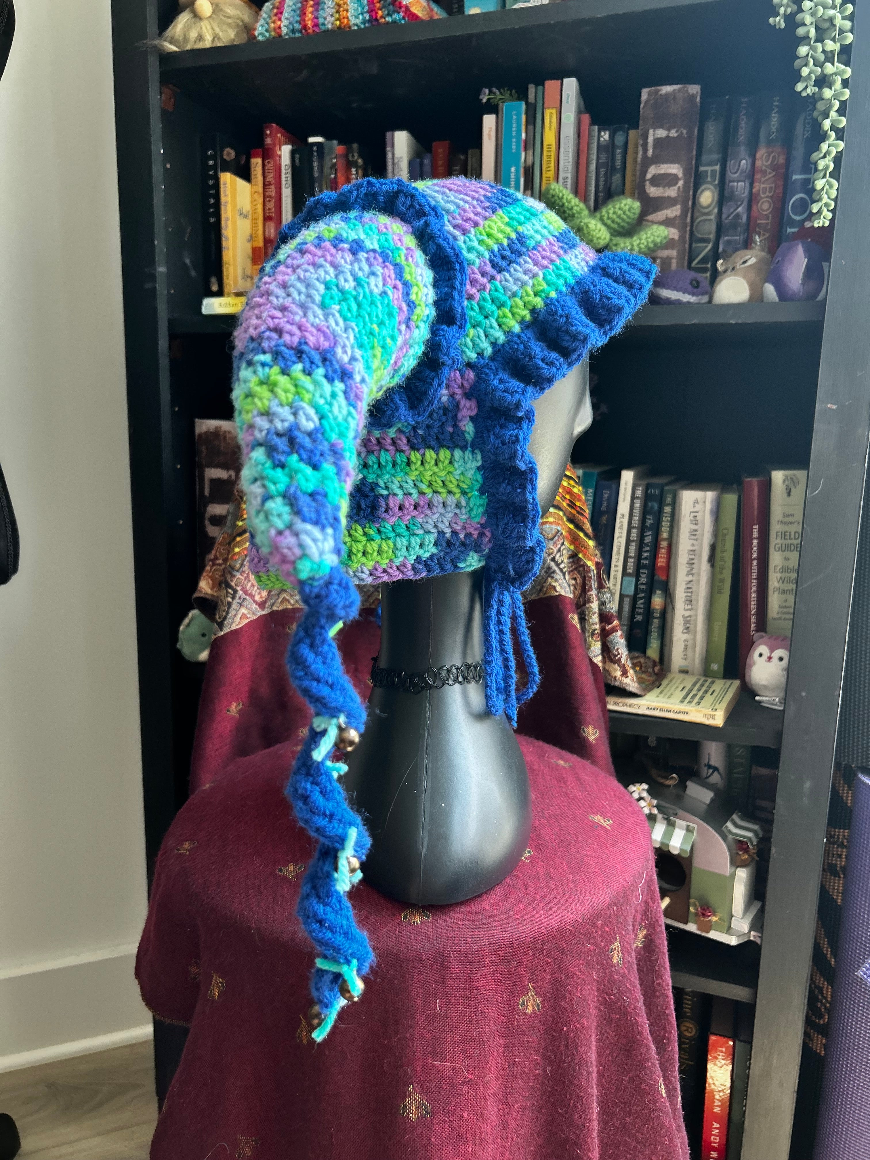Earthling Jester Hat | Crochet Jester Hat