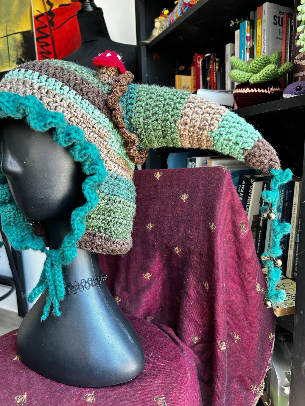 Enter The Forest Jester Hat | Crochet Jester Hat