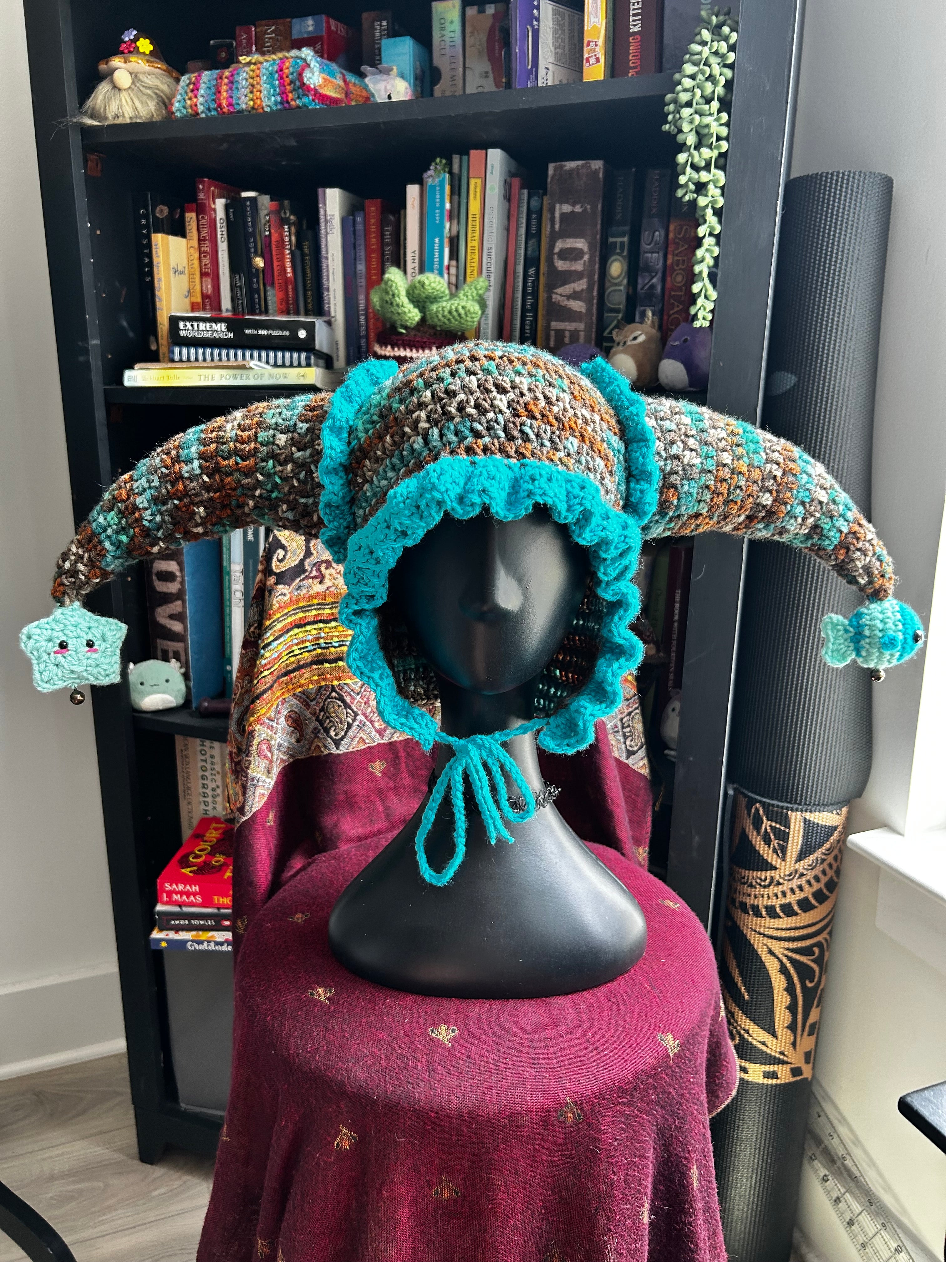 Crochet Jester Hat | Under the Sea