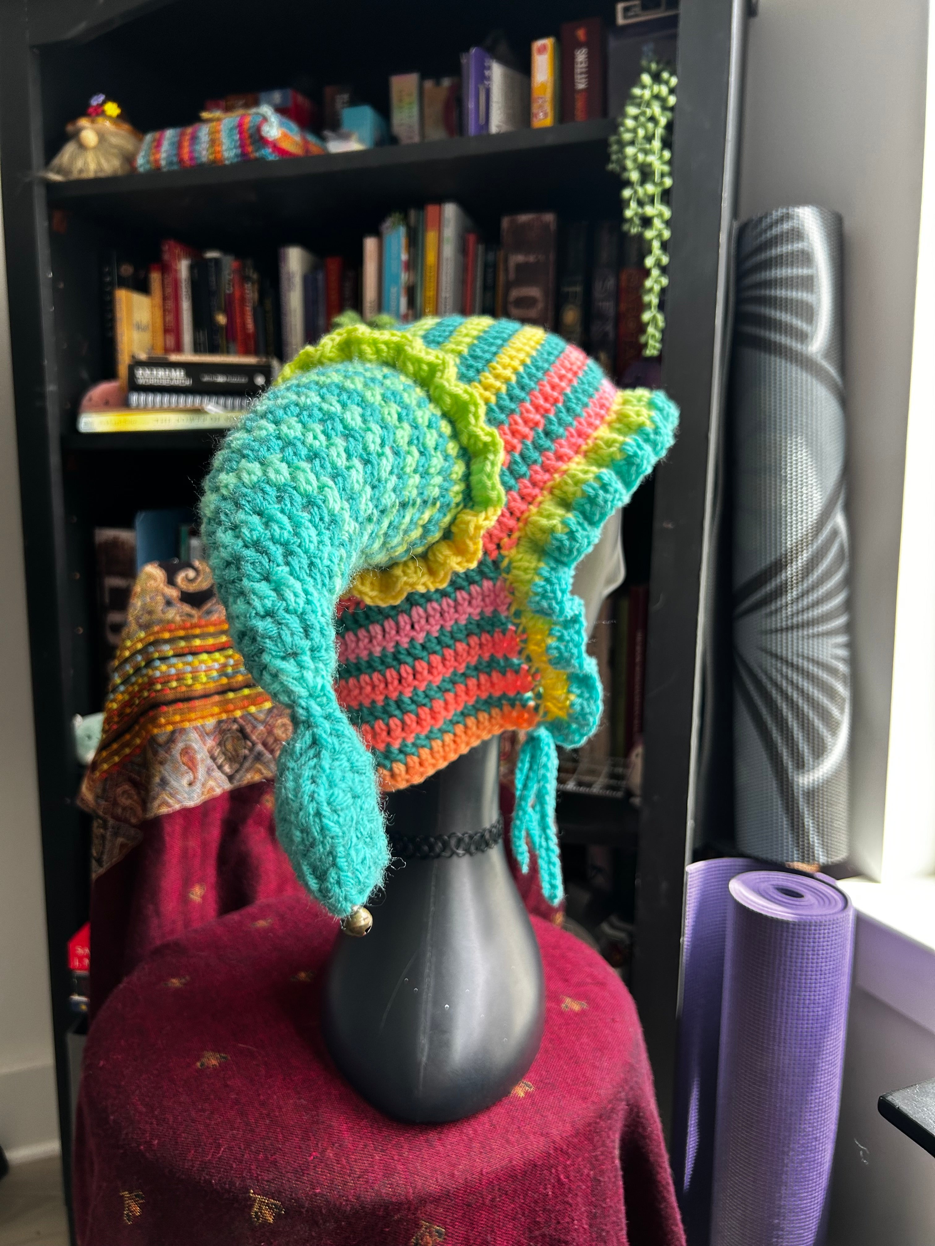 Crochet Jester Hat | Sweet Tart