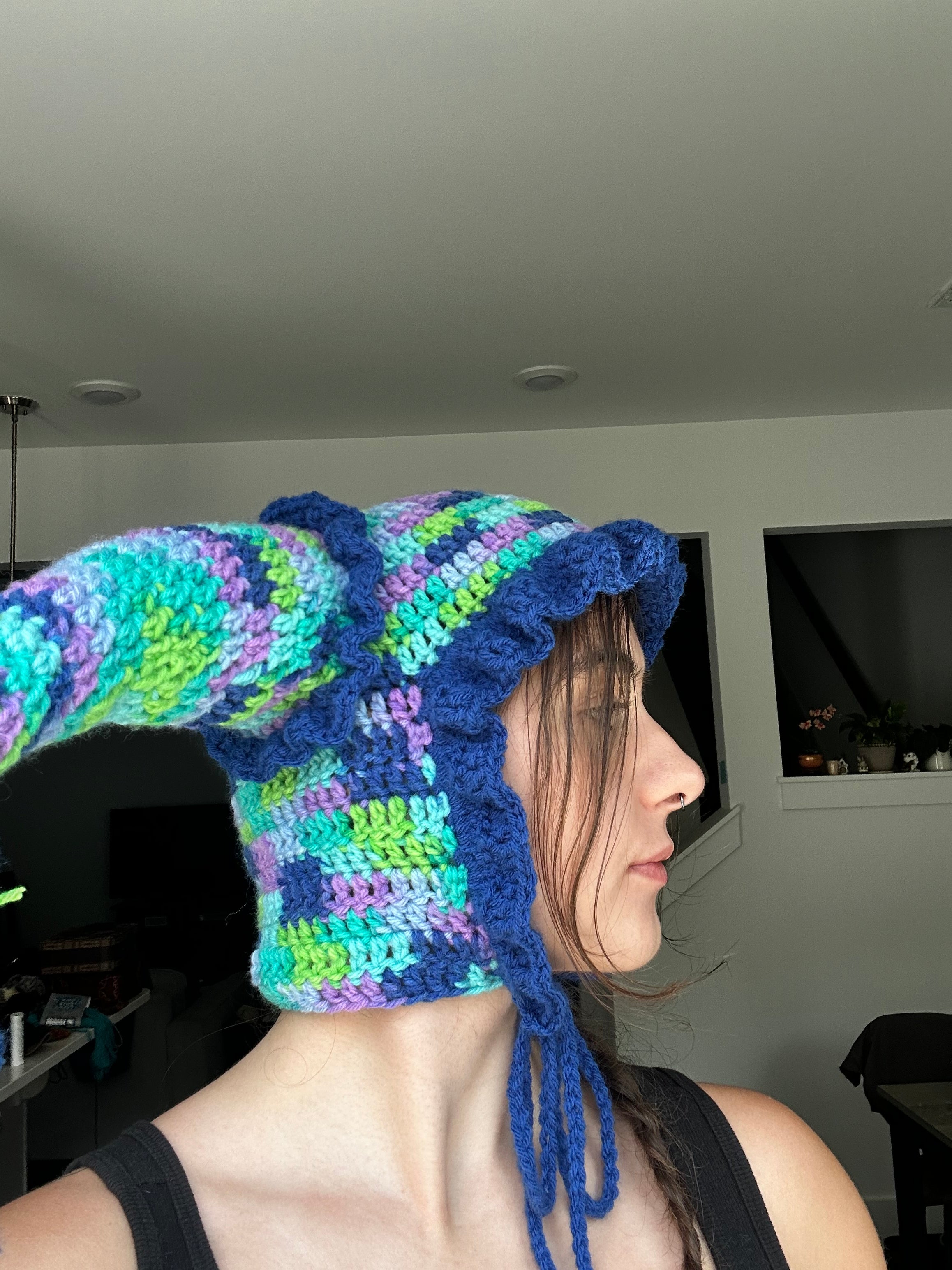 Earthling Jester Hat | Crochet Jester Hat