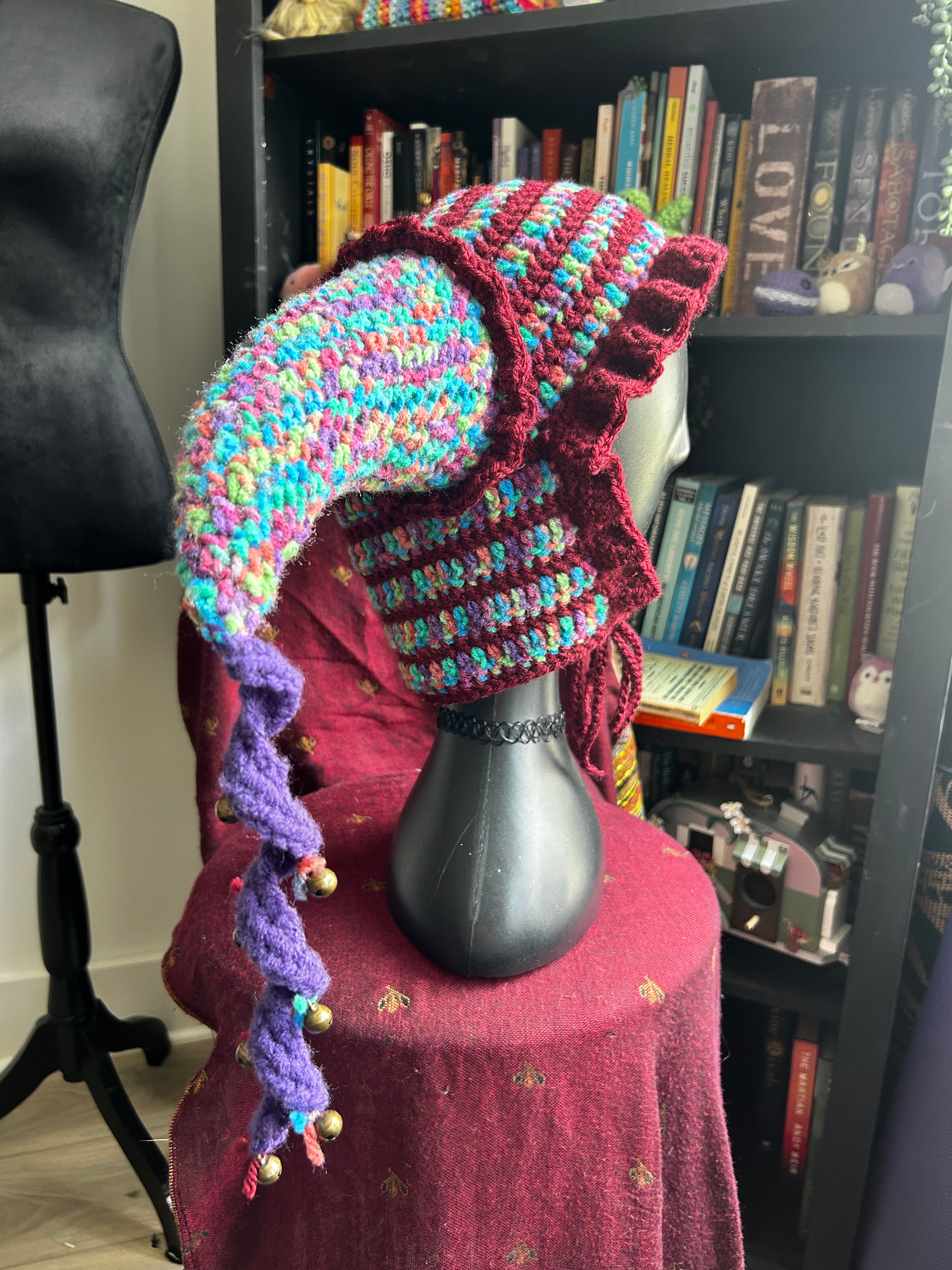 Crochet Jester Hat | Razzle Dazzle