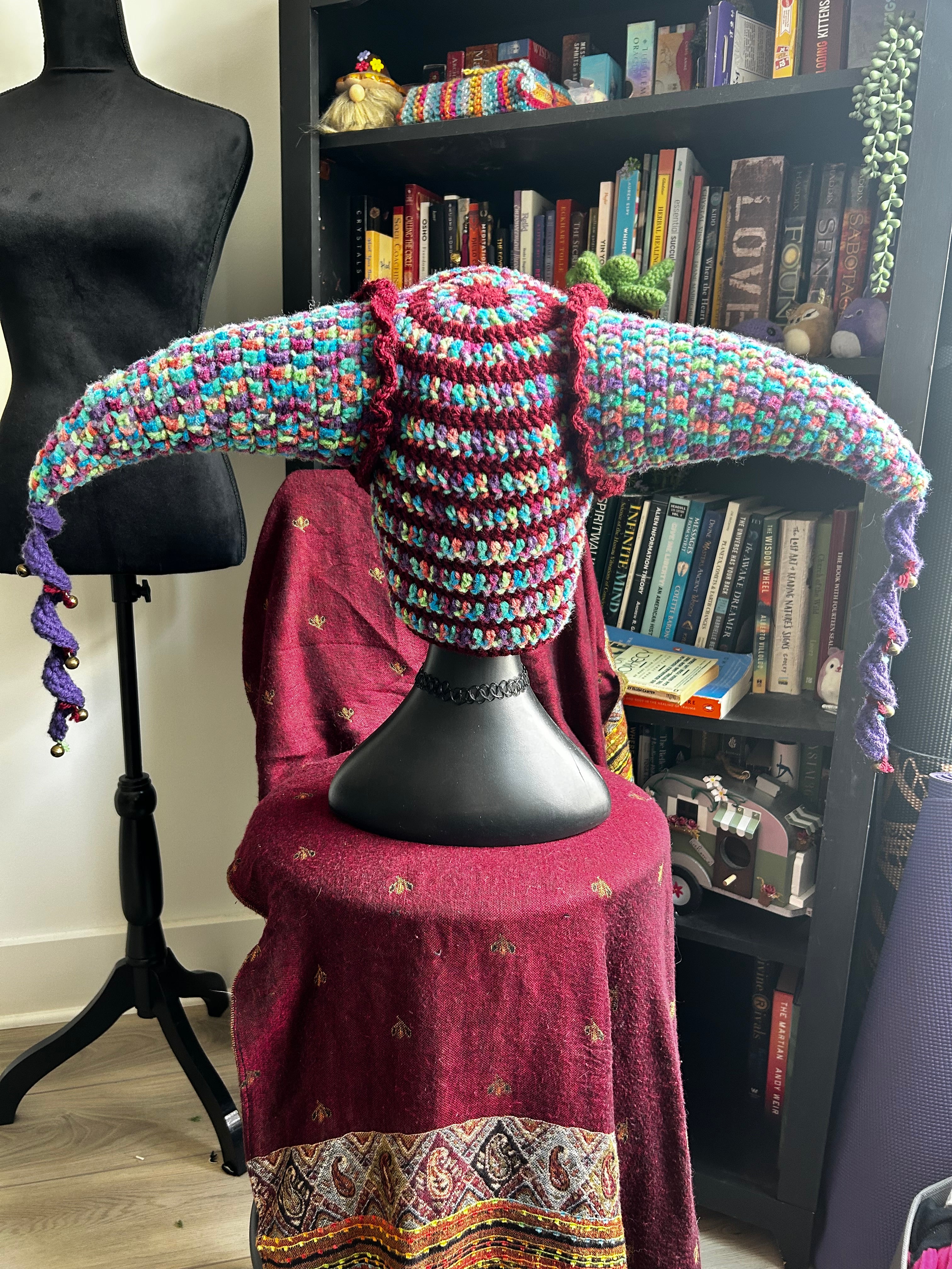 Crochet Jester Hat | Razzle Dazzle