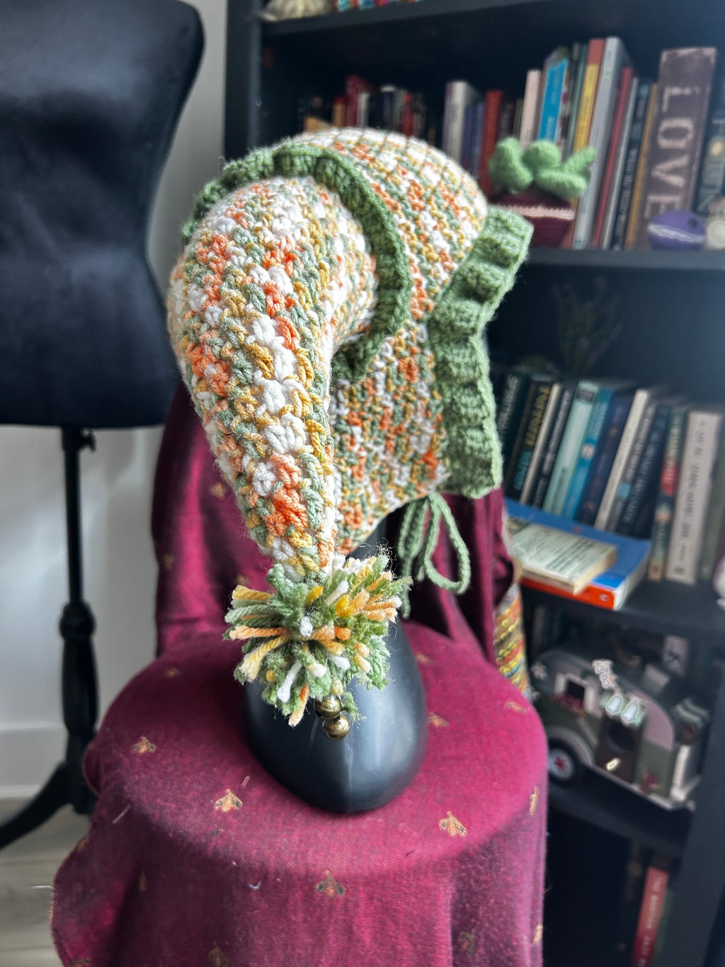Crochet Jester Hat | Peach Tree