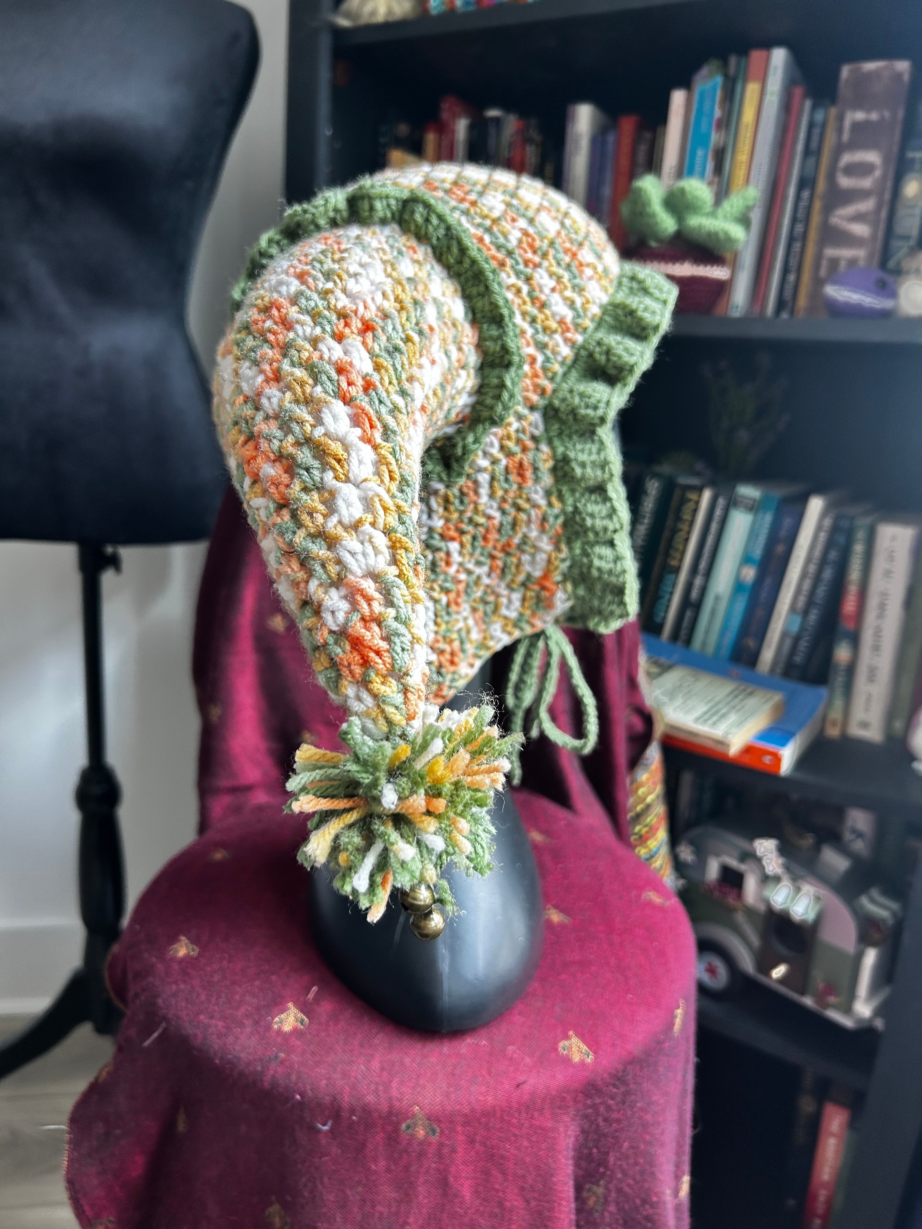 Crochet Jester Hat | Peach Tree