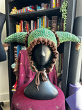 Tree Hugger Jester Hat | Crochet Jester Hat