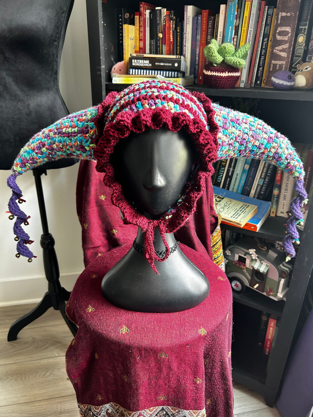 Crochet Jester Hat | Razzle Dazzle