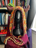 Forest Spirit Crochet Hood
