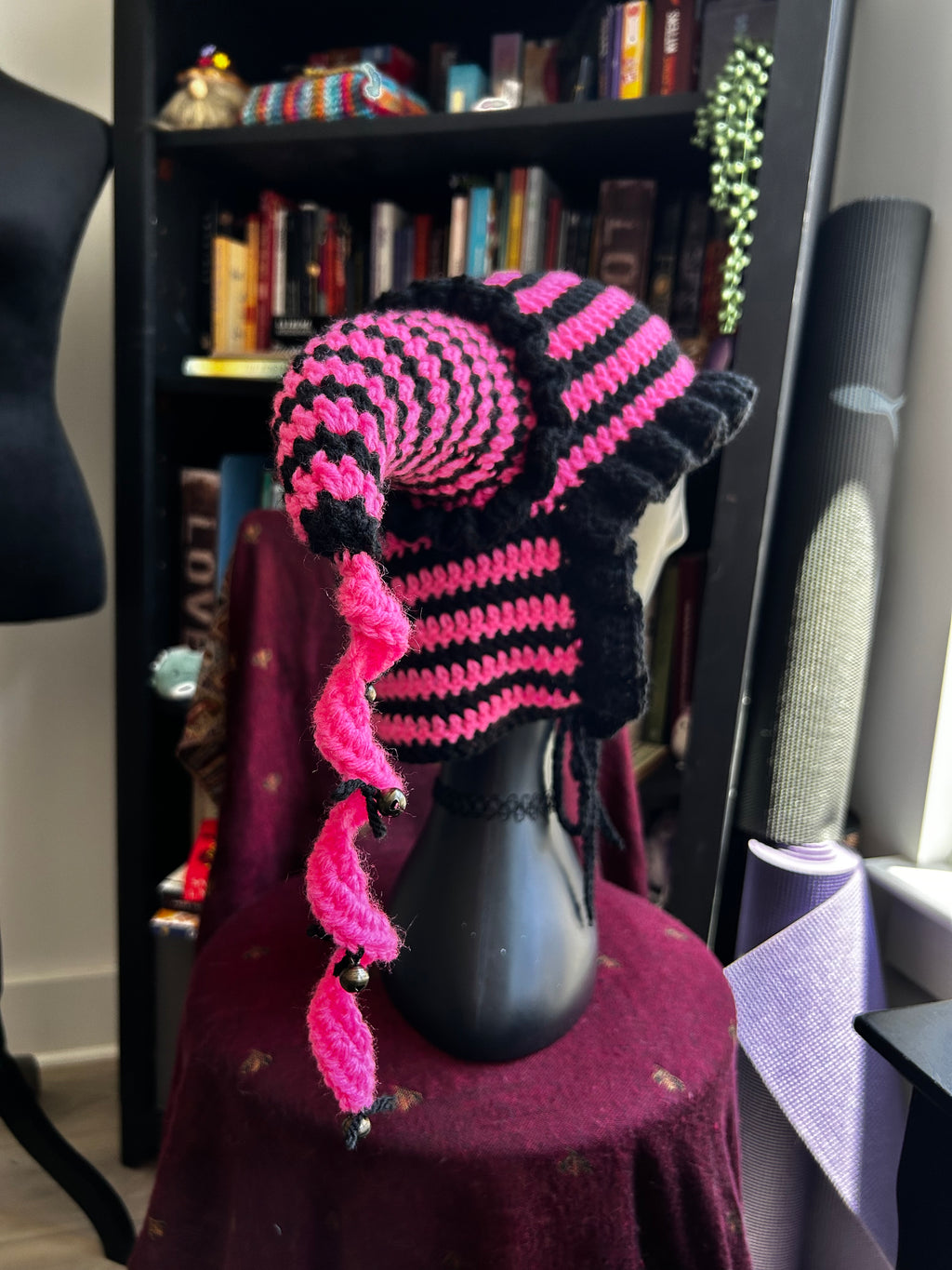 Spinel Jester Hat | Crochet Jester Hat
