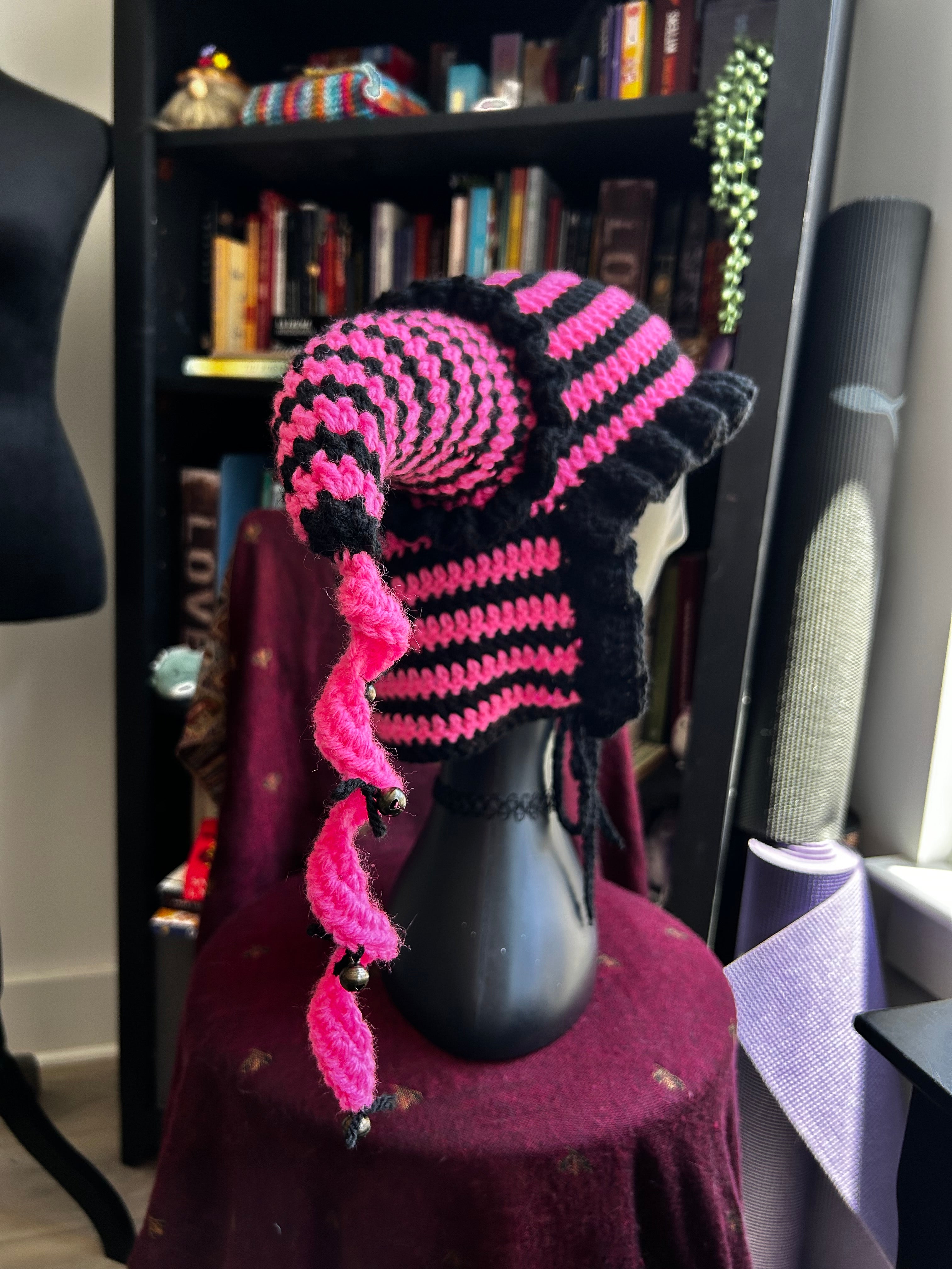 Spinel Jester Hat | Crochet Jester Hat