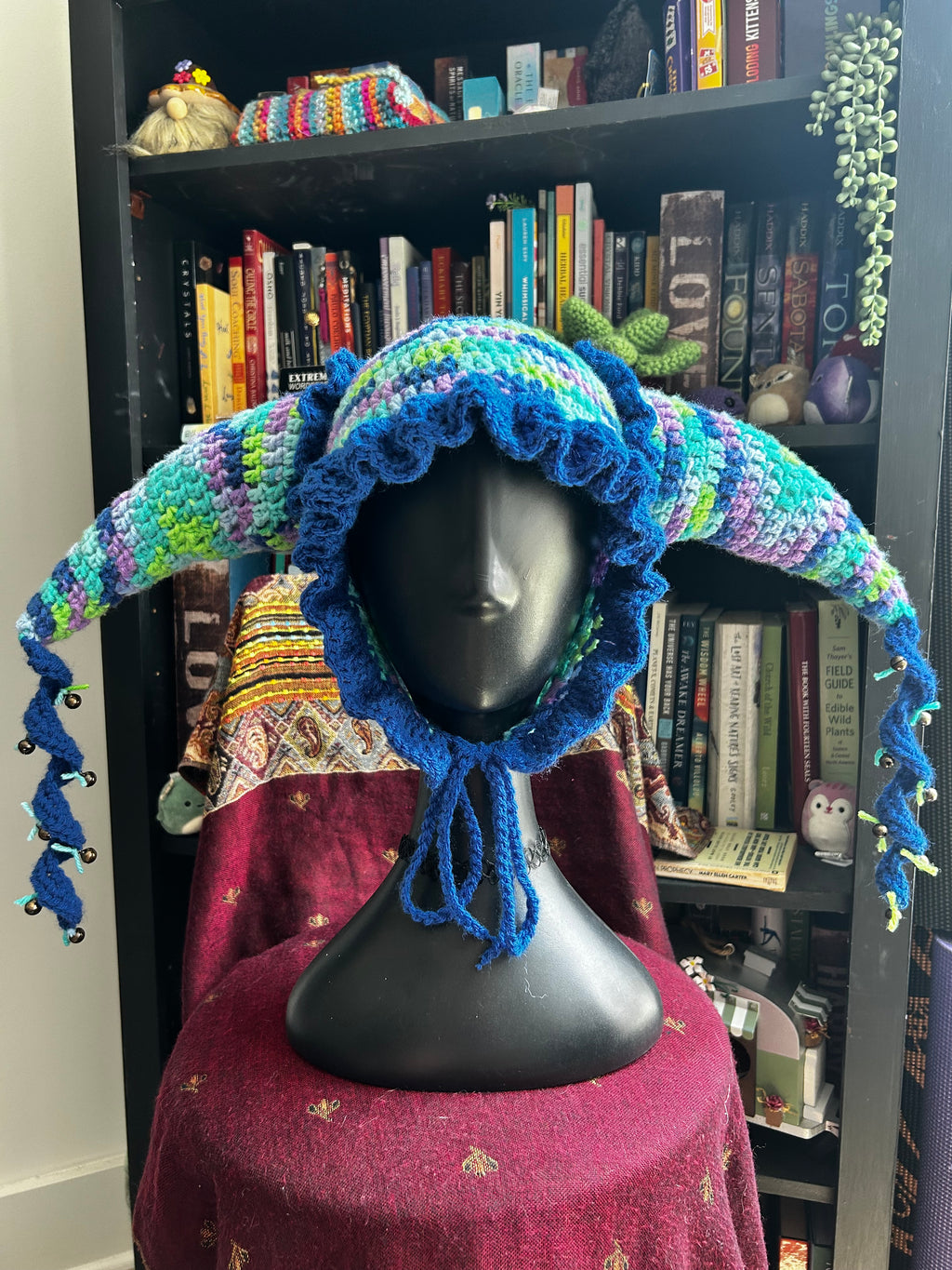 Earthling Jester Hat | Crochet Jester Hat