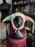 Crochet Jester Hat | Candy Dots