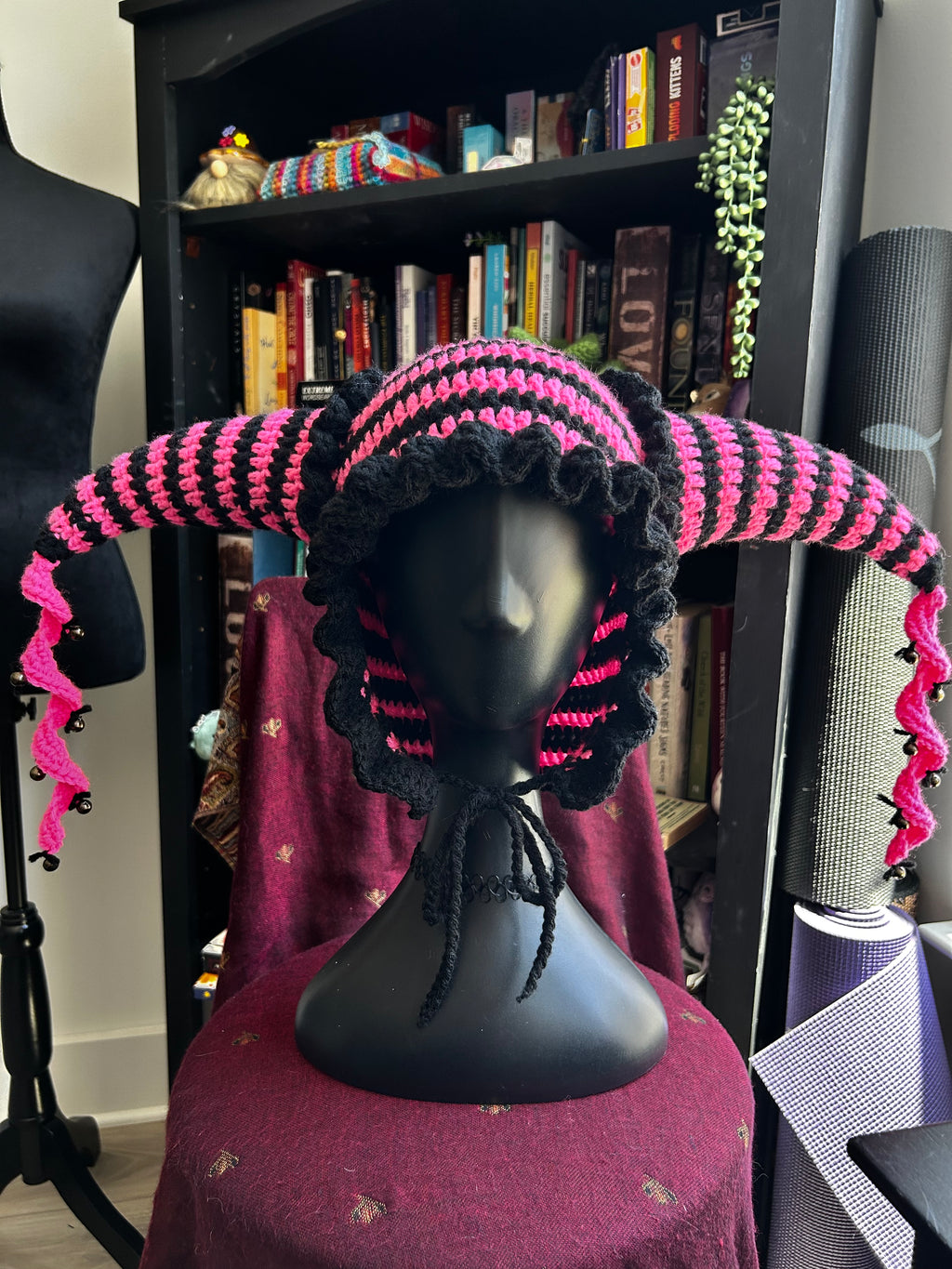 Spinel Jester Hat | Crochet Jester Hat