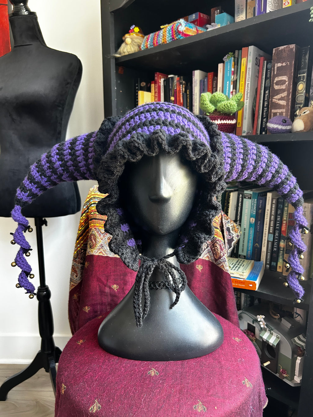 Wild Thistle | Crochet Jester Hat
