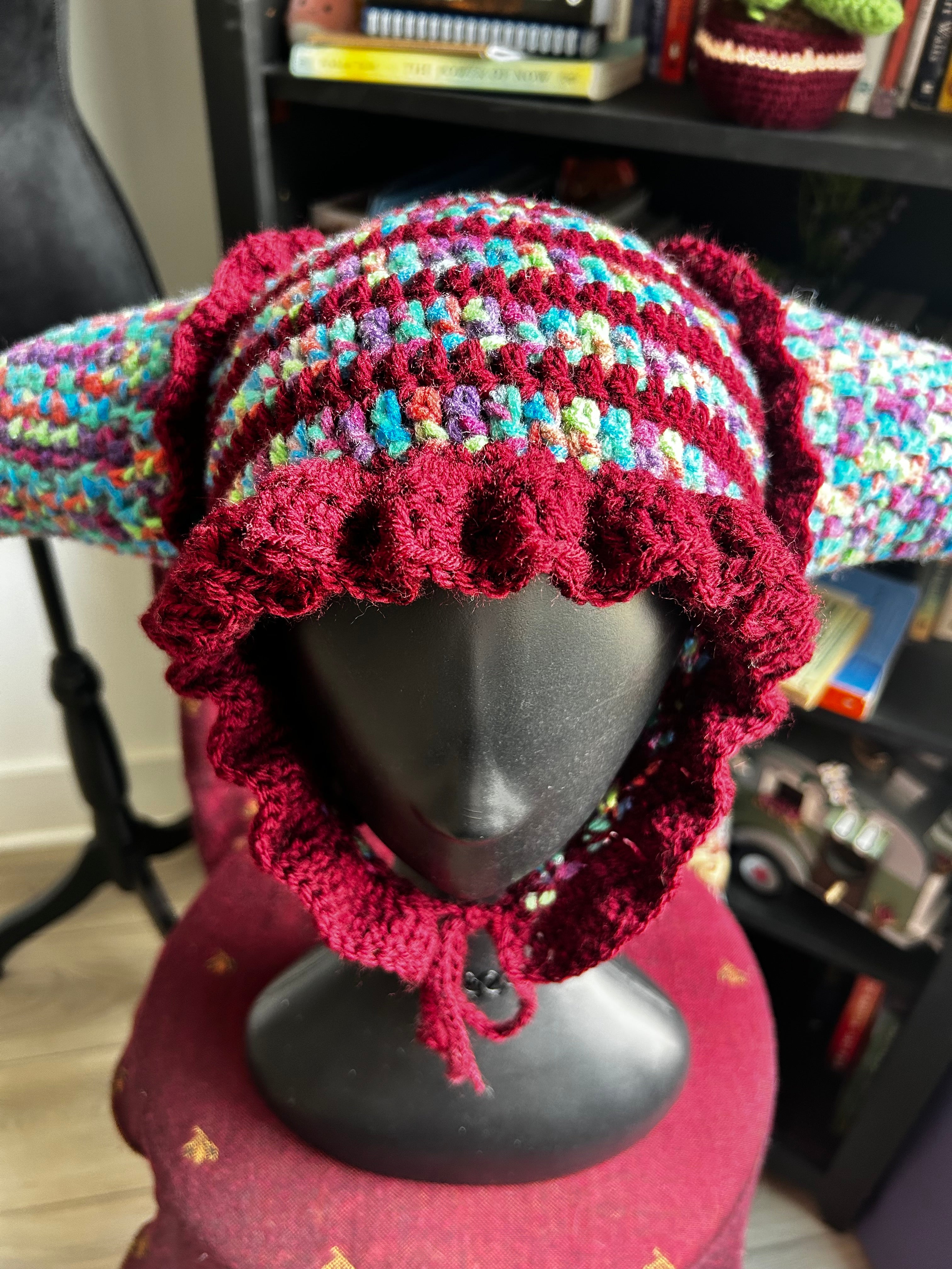 Crochet Jester Hat | Razzle Dazzle