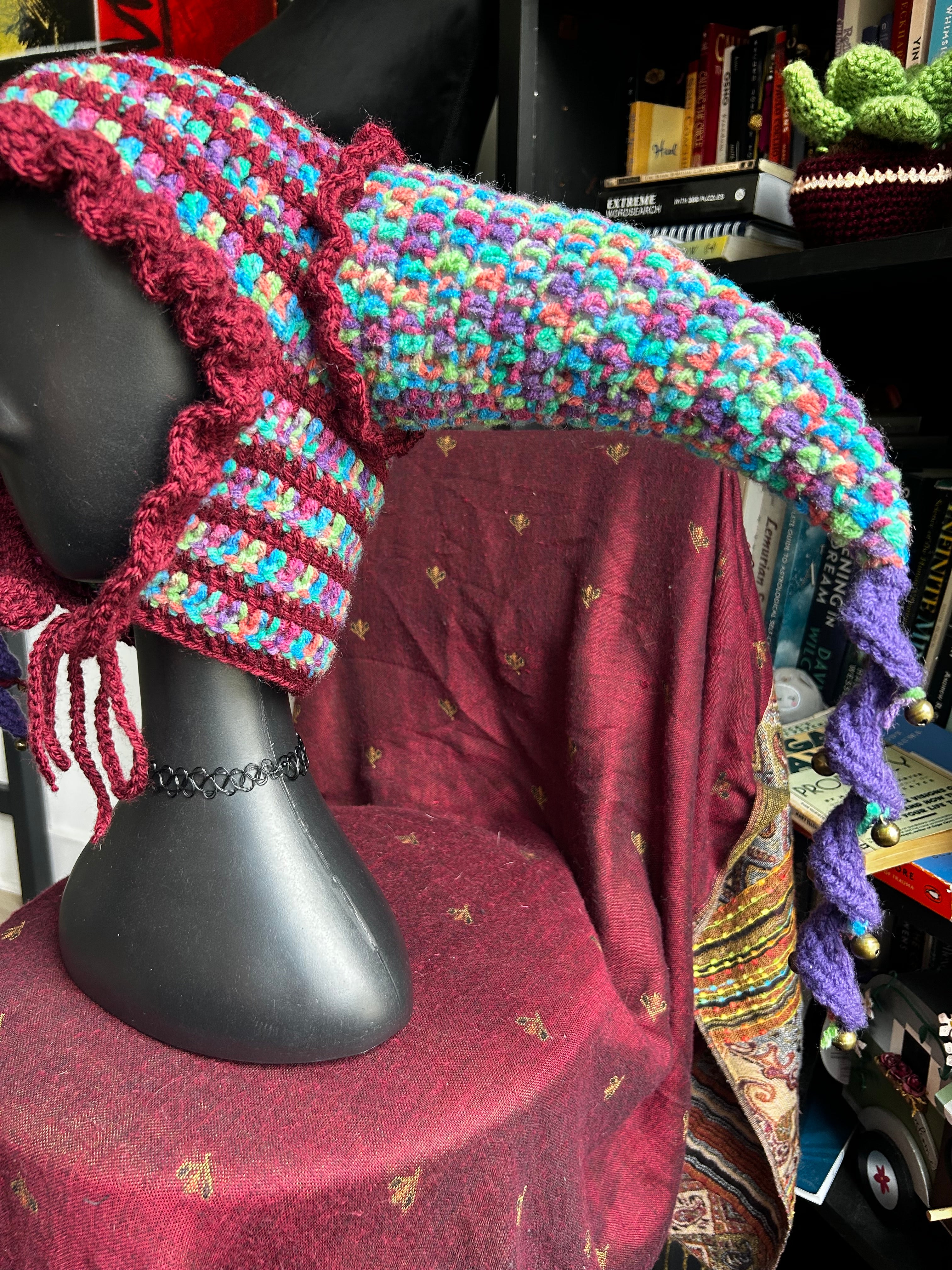 Crochet Jester Hat | Razzle Dazzle