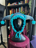Blue Razz Jester Hat | Crochet Jester Hat