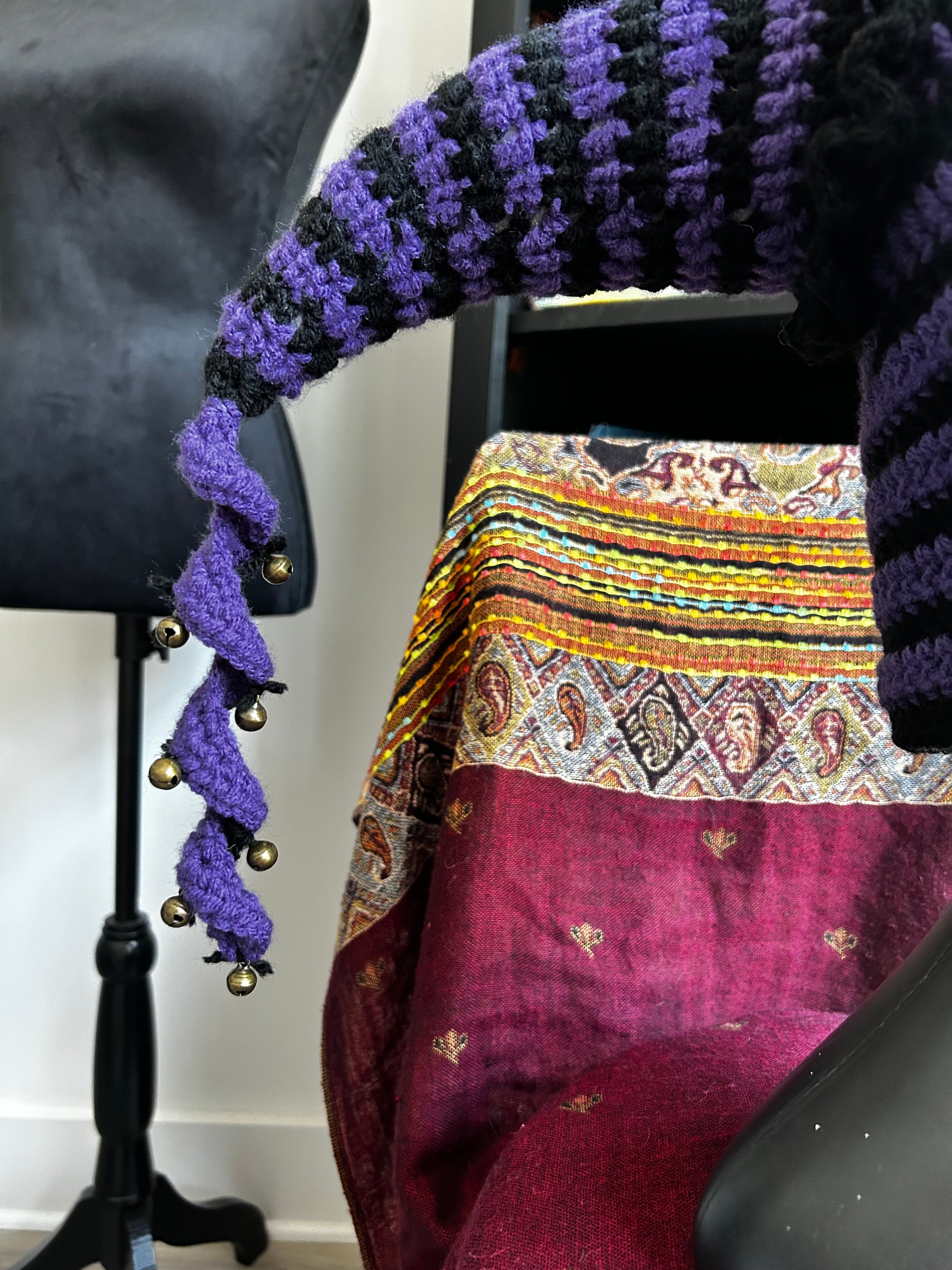 Wild Thistle | Crochet Jester Hat