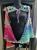 Crochet Baroque Flower Shrug