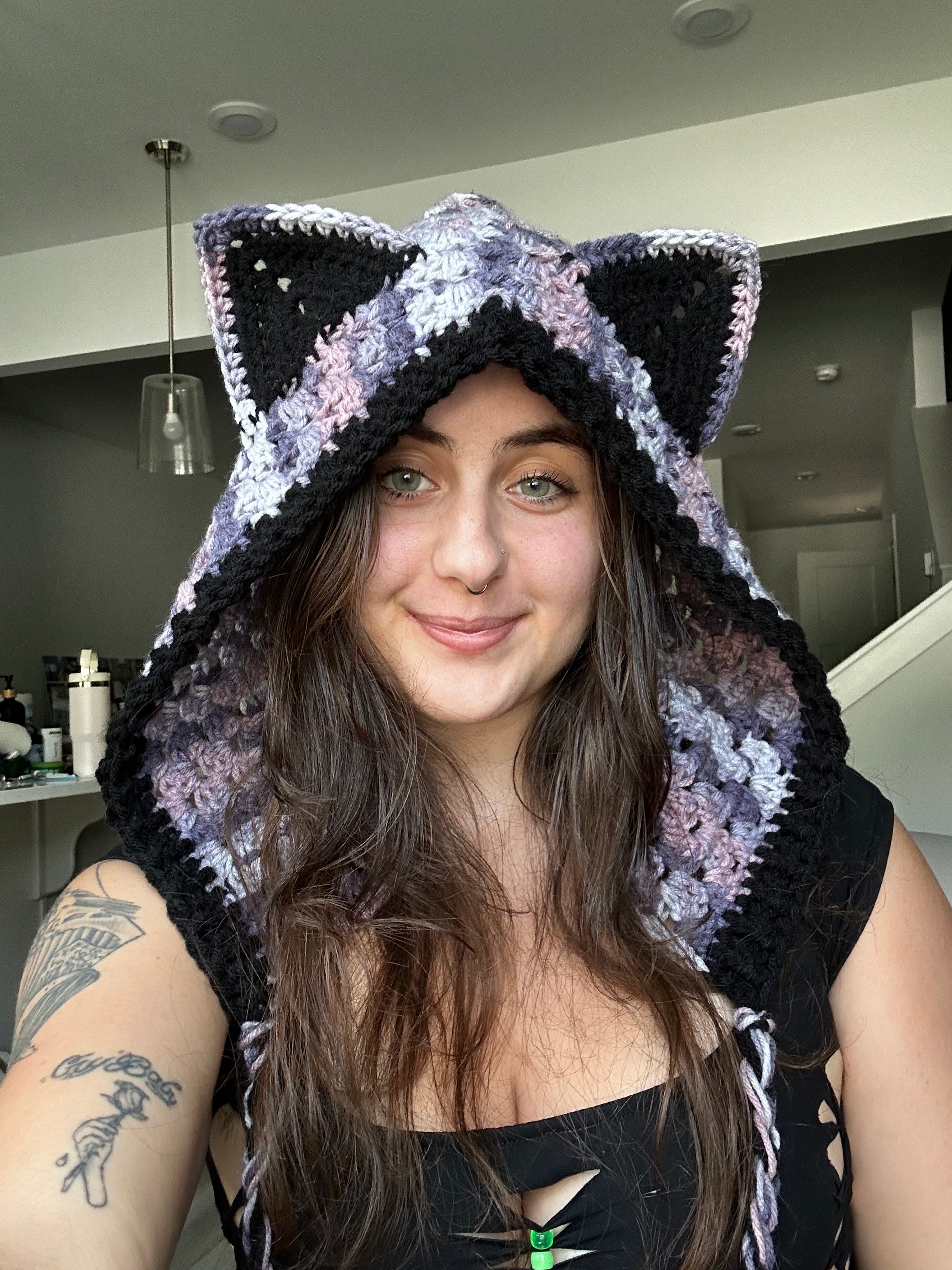 Crochet Magical Cat Hood