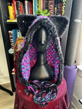 Crochet Magical Cat Hood with Fur