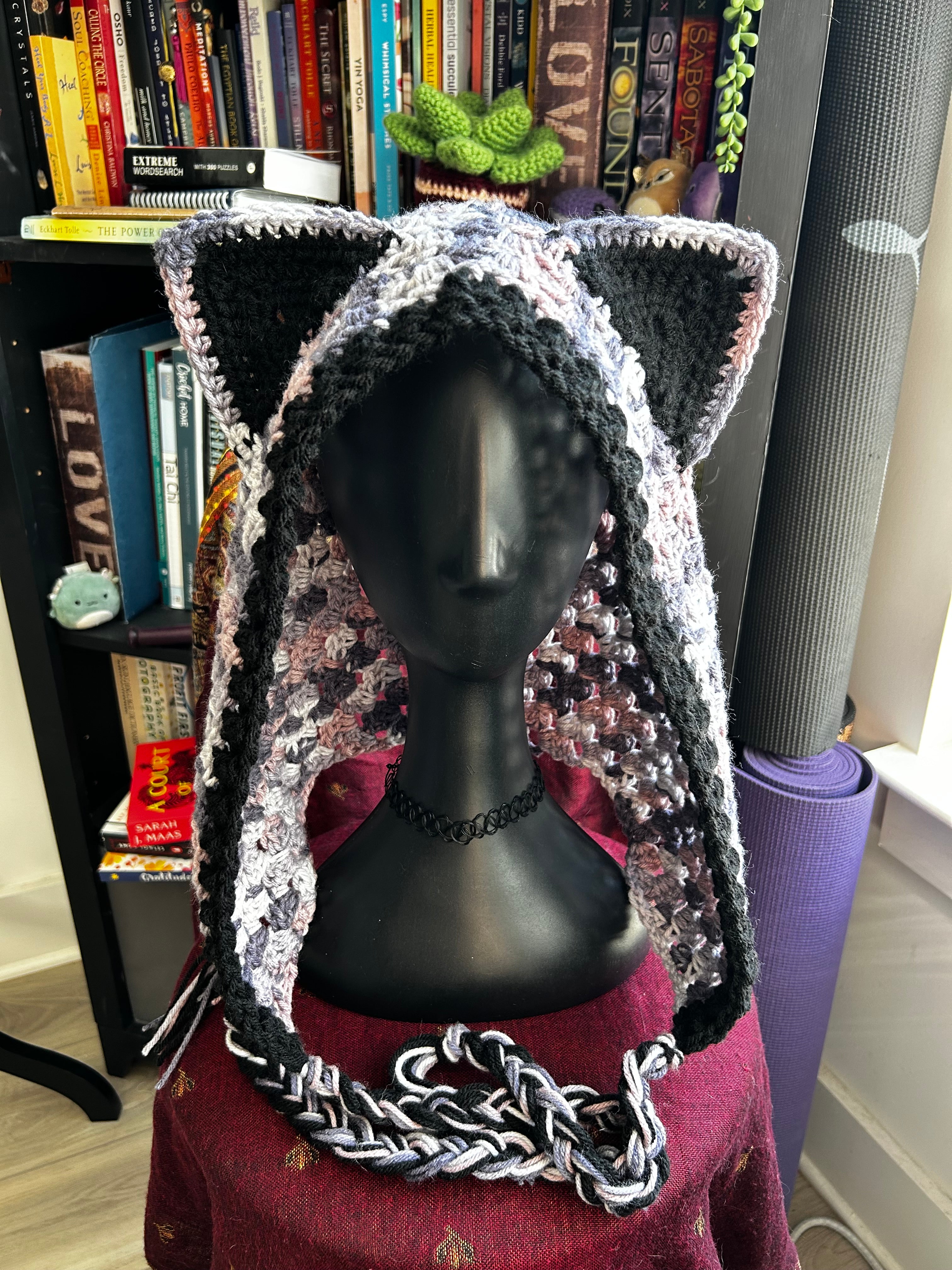 Crochet Magical Cat Hood