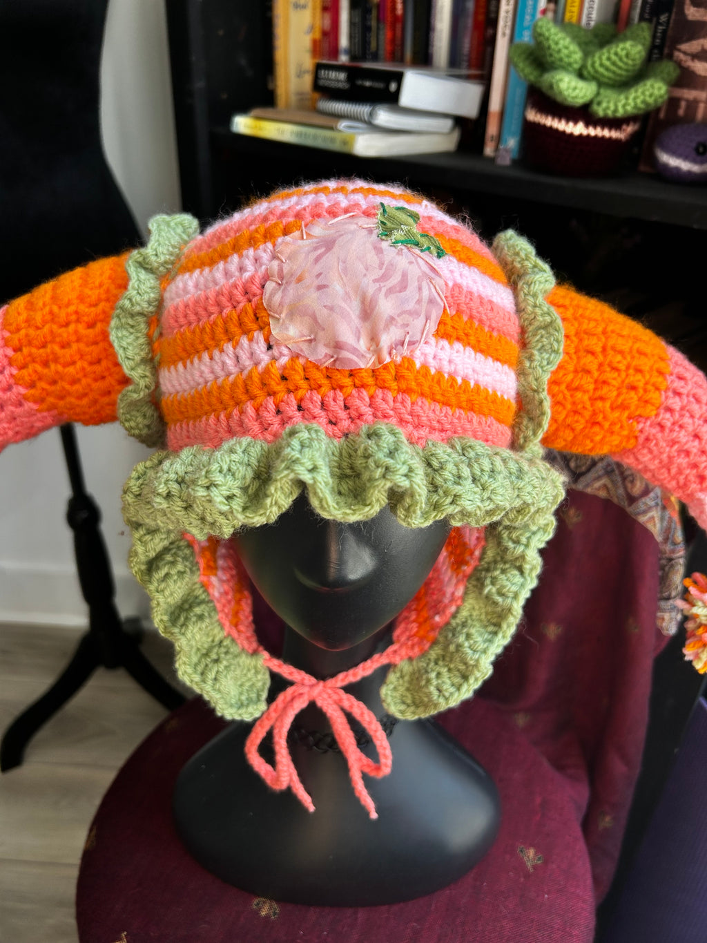 Crochet Jester Hat