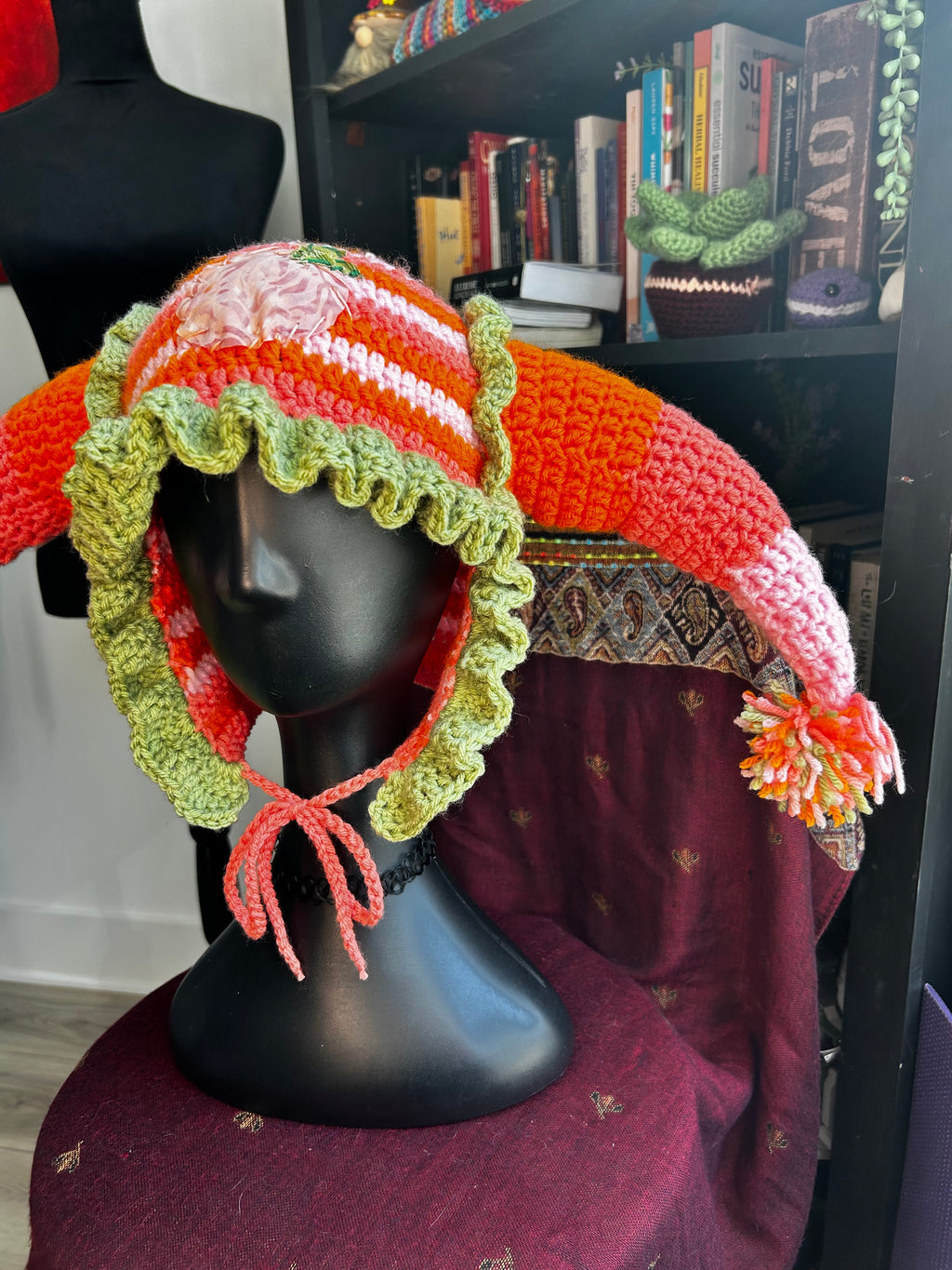 Crochet Jester Hat