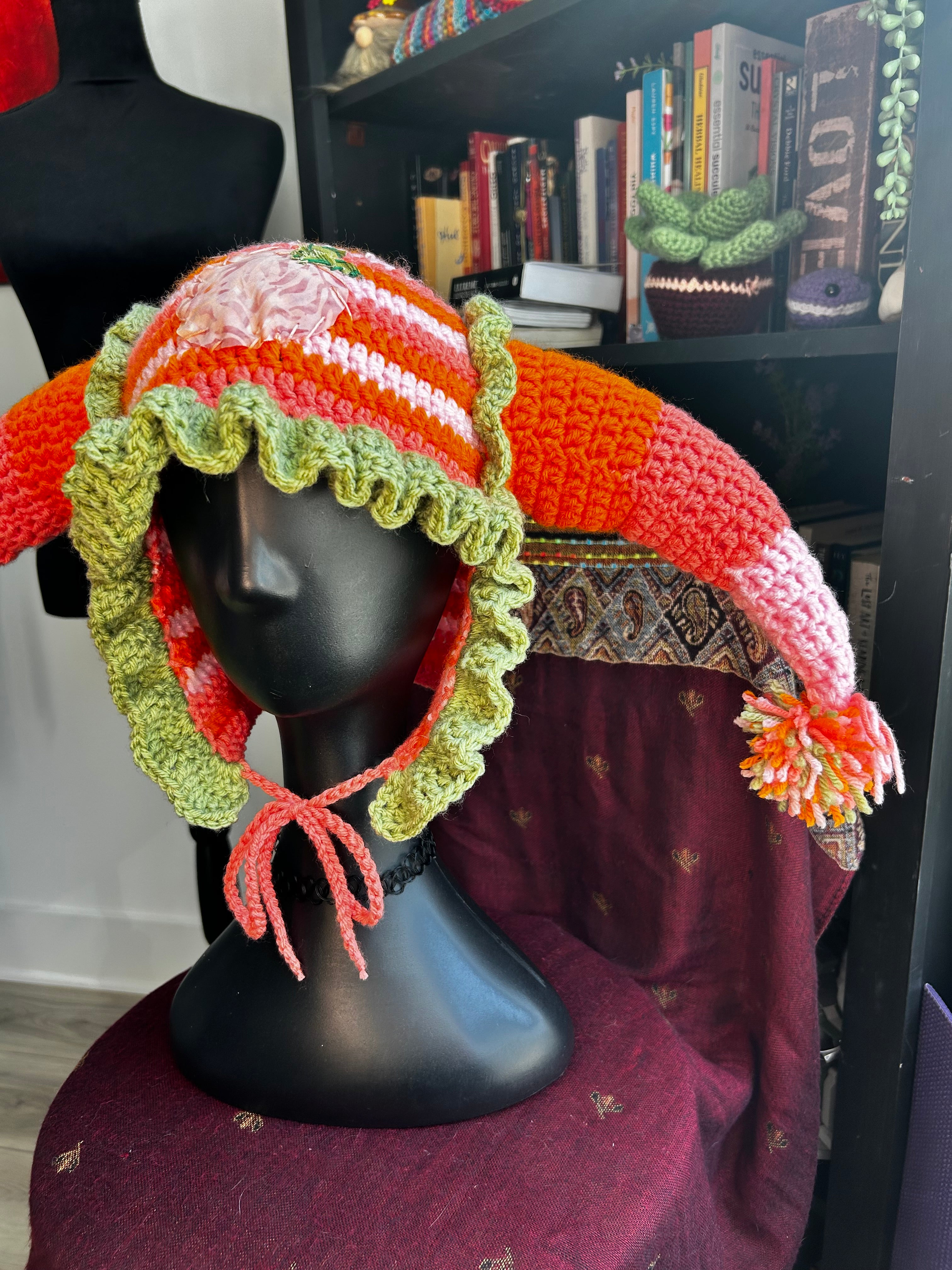 Crochet Jester Hat