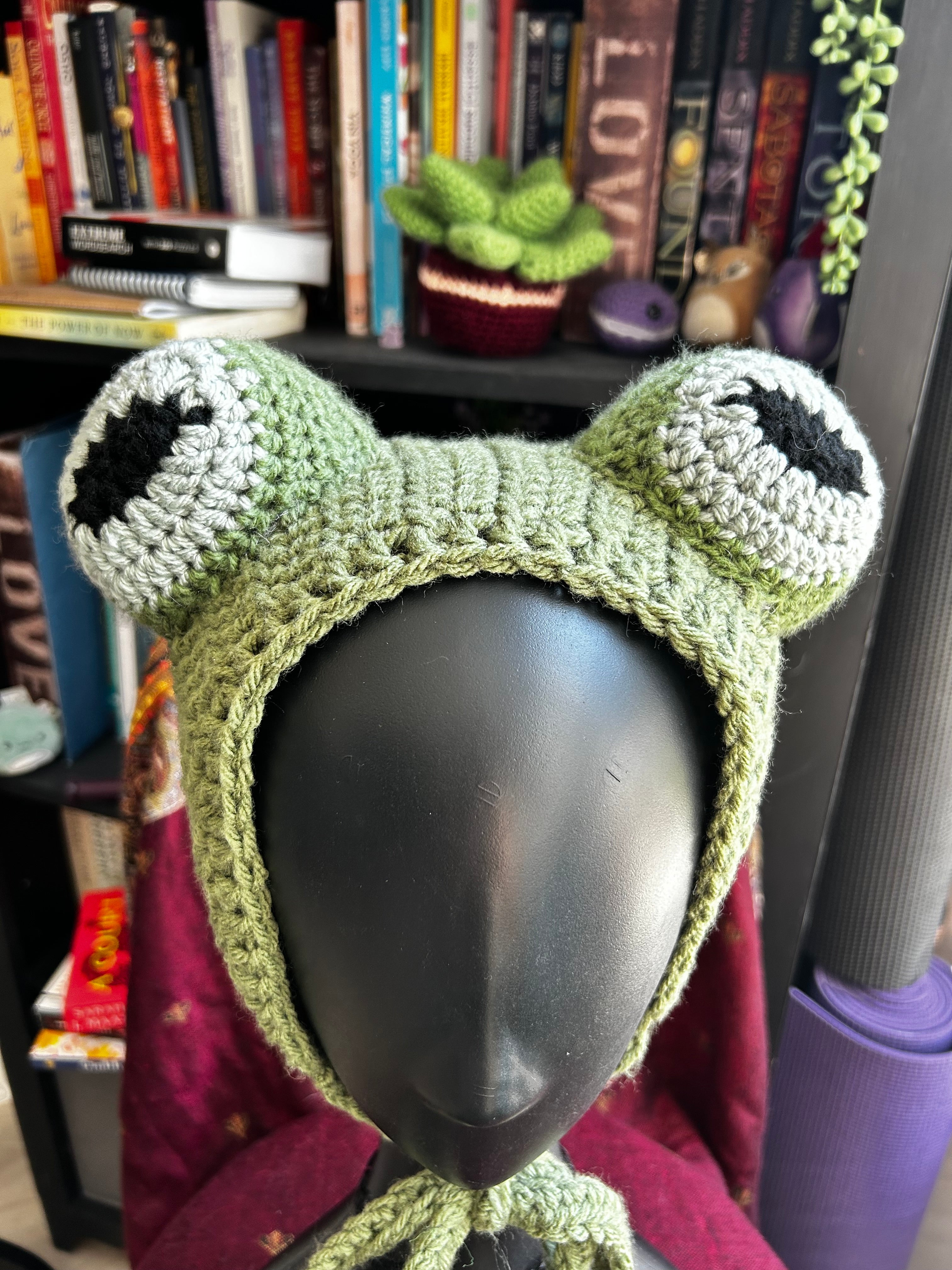 Crochet Frog Headband
