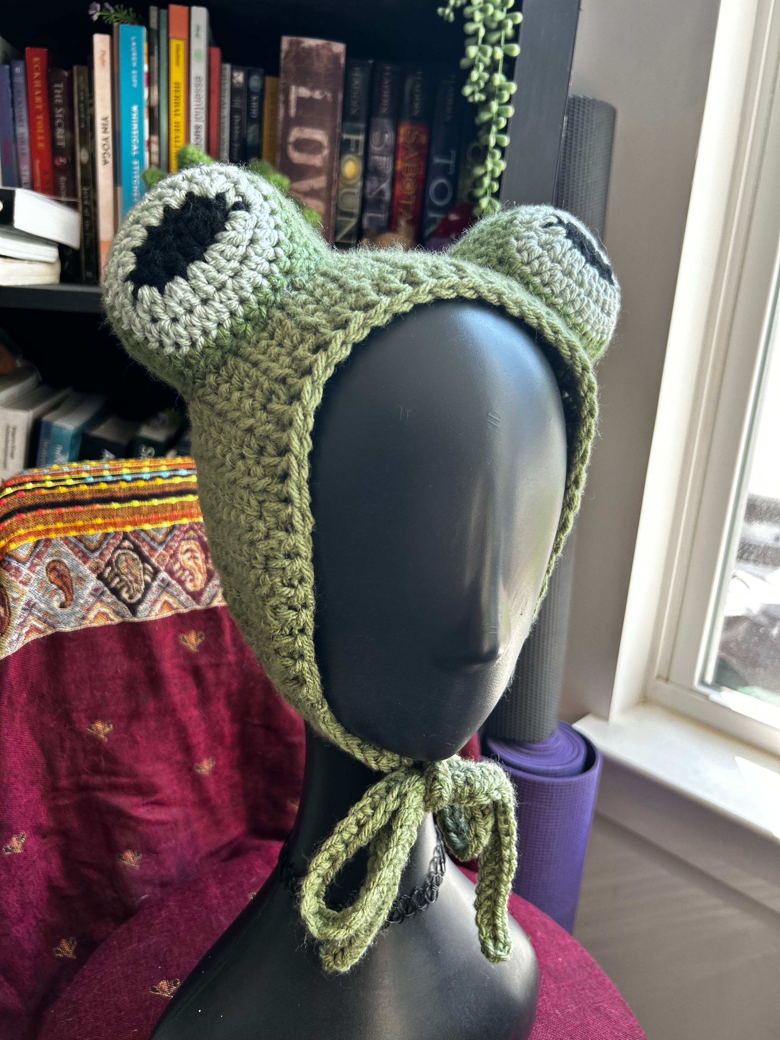 Crochet Frog Headband