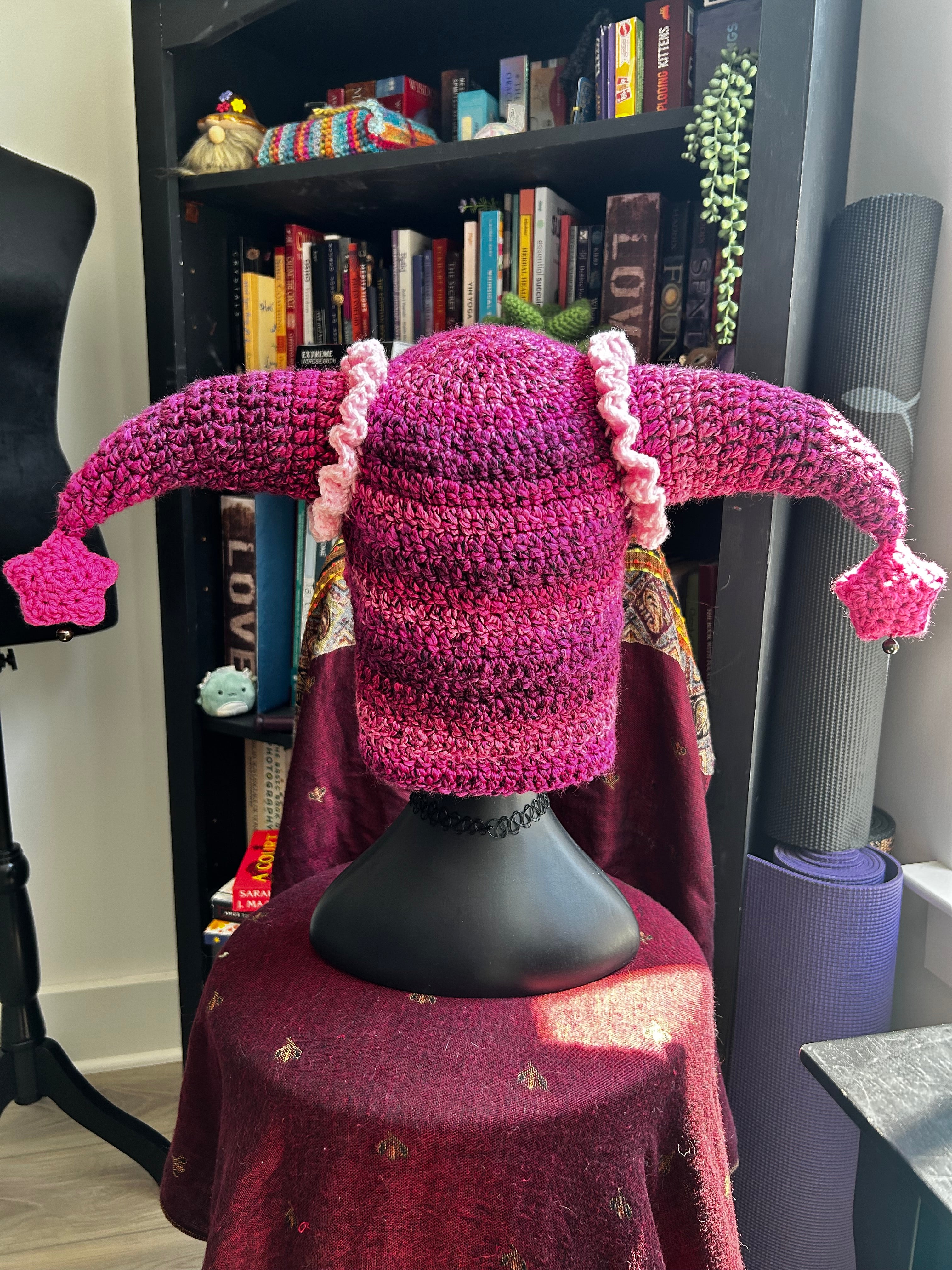 Crochet Jester Hat